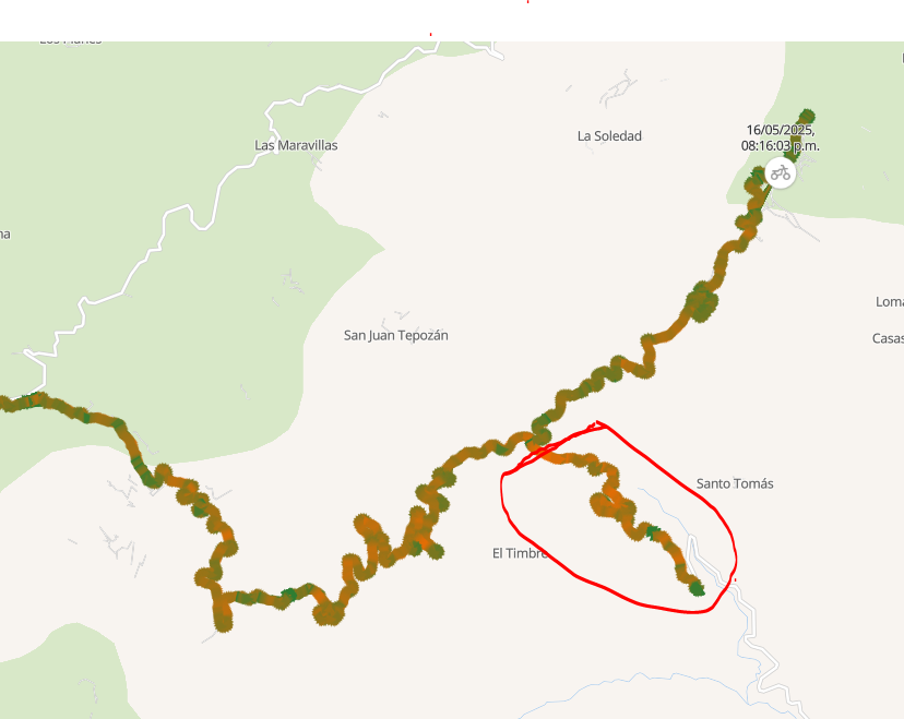 Captura de error en la ruta